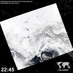 Level 1B Image at: 2245 UTC