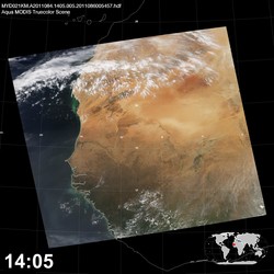 Level 1B Image at: 1405 UTC