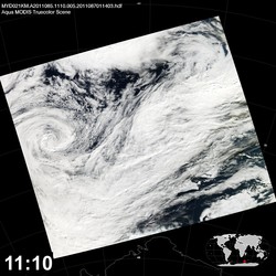 Level 1B Image at: 1110 UTC