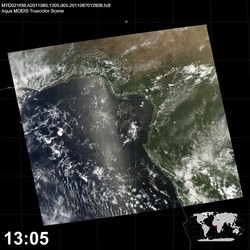 Level 1B Image at: 1305 UTC