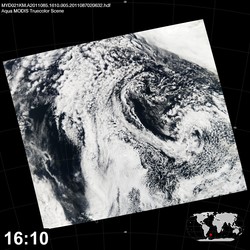 Level 1B Image at: 1610 UTC