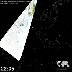 Level 1B Image at: 2235 UTC