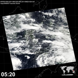 Level 1B Image at: 0520 UTC