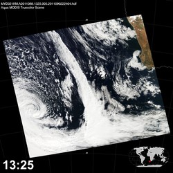 Level 1B Image at: 1325 UTC