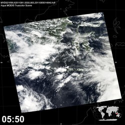 Level 1B Image at: 0550 UTC