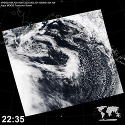 Level 1B Image at: 2235 UTC