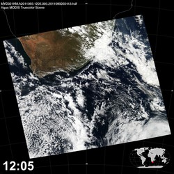 Level 1B Image at: 1205 UTC