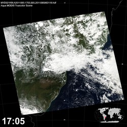 Level 1B Image at: 1705 UTC