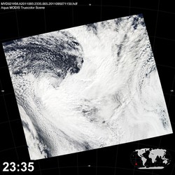 Level 1B Image at: 2335 UTC