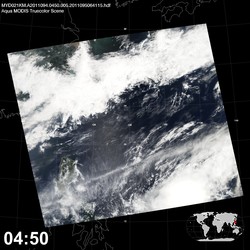 Level 1B Image at: 0450 UTC