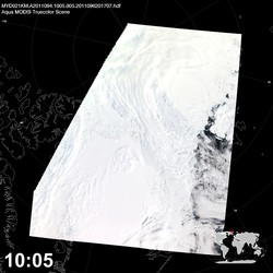 Level 1B Image at: 1005 UTC