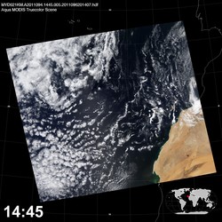 Level 1B Image at: 1445 UTC