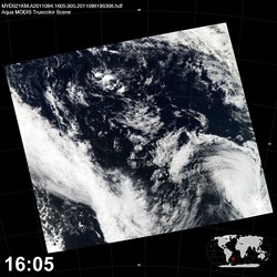 Level 1B Image at: 1605 UTC