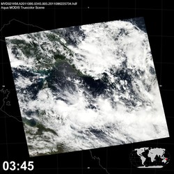 Level 1B Image at: 0345 UTC