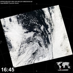 Level 1B Image at: 1645 UTC