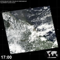 Level 1B Image at: 1700 UTC