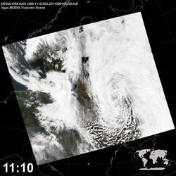 Level 1B Image at: 1110 UTC