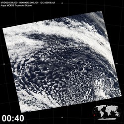 Level 1B Image at: 0040 UTC