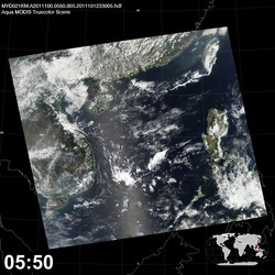 Level 1B Image at: 0550 UTC