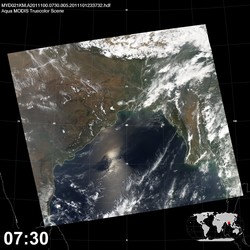 Level 1B Image at: 0730 UTC