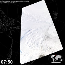 Level 1B Image at: 0750 UTC