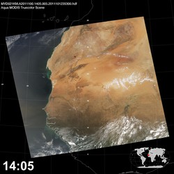 Level 1B Image at: 1405 UTC