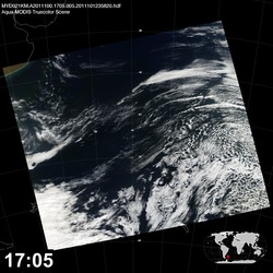 Level 1B Image at: 1705 UTC