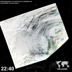 Level 1B Image at: 2240 UTC