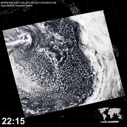 Level 1B Image at: 2215 UTC