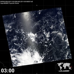 Level 1B Image at: 0300 UTC