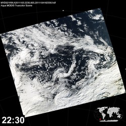 Level 1B Image at: 2230 UTC