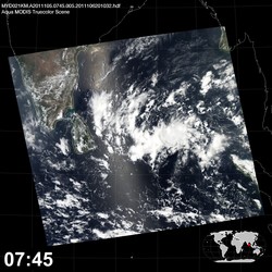 Level 1B Image at: 0745 UTC