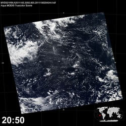 Level 1B Image at: 2050 UTC