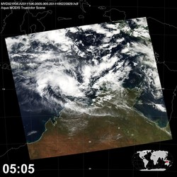 Level 1B Image at: 0505 UTC