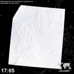 Level 1B Image at: 1705 UTC