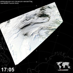 Level 1B Image at: 1705 UTC