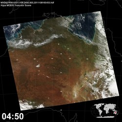 Level 1B Image at: 0450 UTC