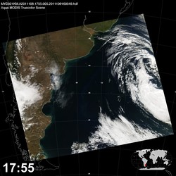 Level 1B Image at: 1755 UTC