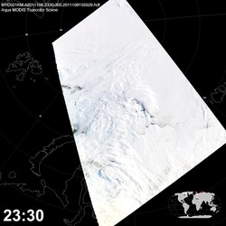 Level 1B Image at: 2330 UTC