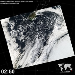 Level 1B Image at: 0250 UTC