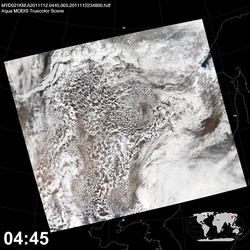 Level 1B Image at: 0445 UTC