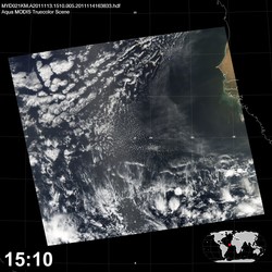 Level 1B Image at: 1510 UTC