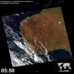 Level 1B Image at: 0550 UTC