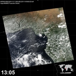 Level 1B Image at: 1305 UTC