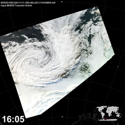 Level 1B Image at: 1605 UTC