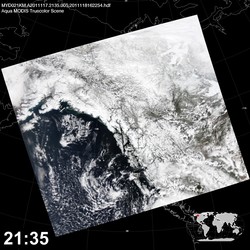 Level 1B Image at: 2135 UTC