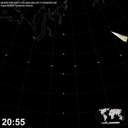 Level 1B Image at: 2055 UTC