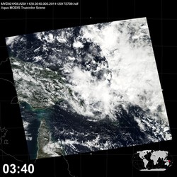 Level 1B Image at: 0340 UTC