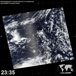 Level 1B Image at: 2335 UTC