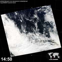 Level 1B Image at: 1450 UTC